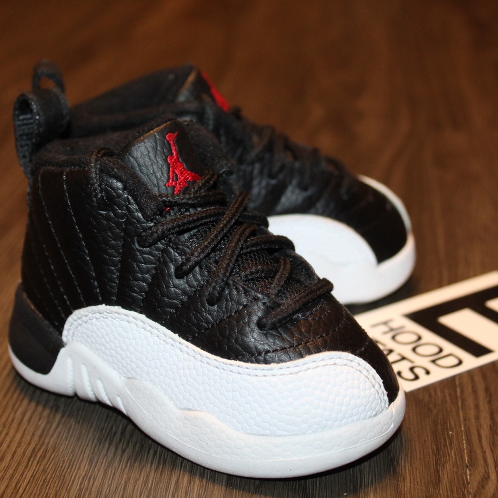Air Jordan 12 Retro Playoffs Infant Size 4c Sneakers